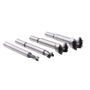 4PCS High Quality Round Shank Carbon Steel Wood Boring