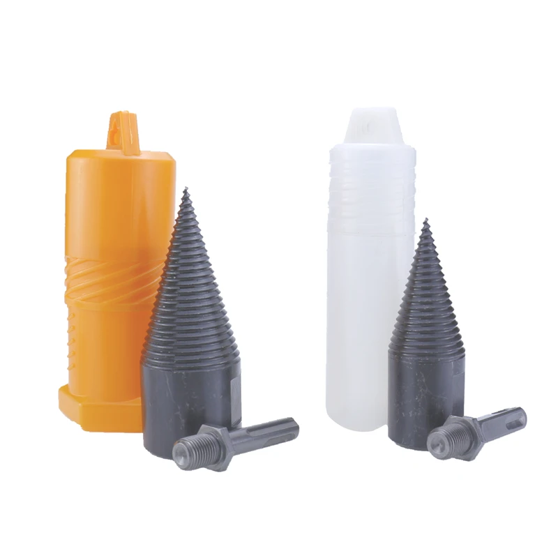 Drill Bit Chop Wood Splitting Tool Splitting Cone Log Splitters Wood Breaking Machine Breaker Firewood Chopper