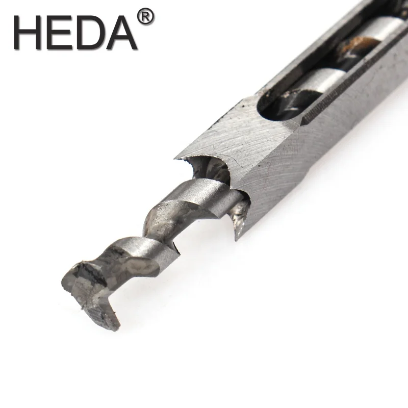 6-30mm Woodworking Tools Twist Square Hole Drill Bits Auger Mortising Chisel Extended Hole Saw for Wood Carving DIY Furniture