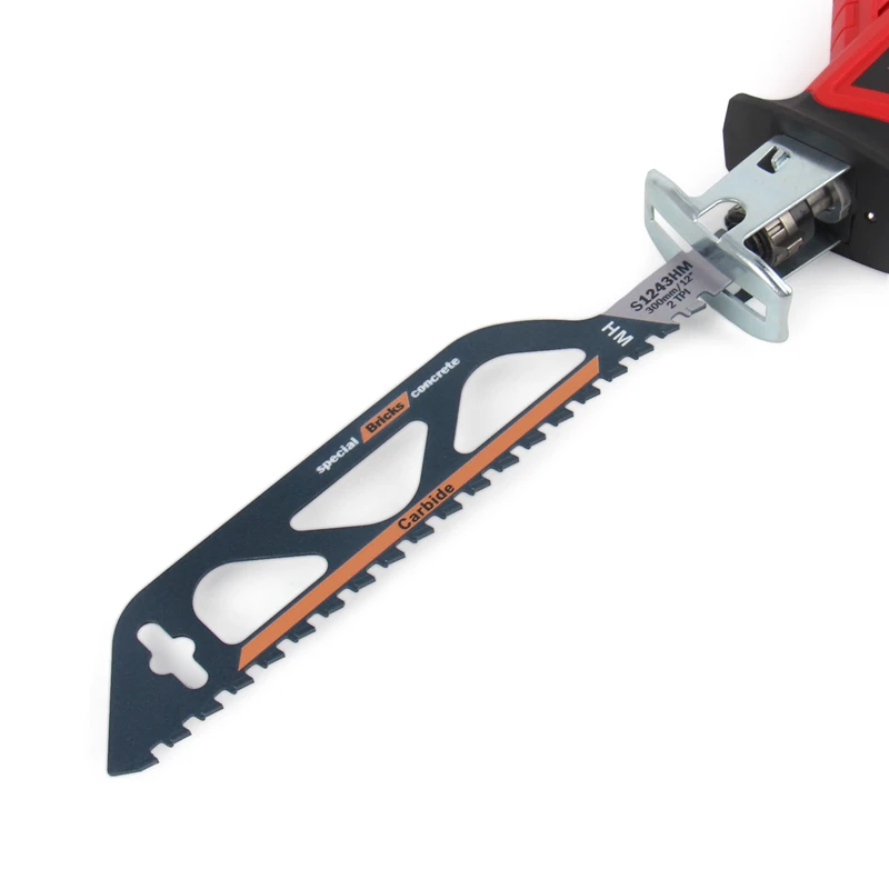 225/300/455/505mm Tungsten Carbide Alloy Saber Saw Reciprocating Saw Blade for Aerated Cement Bricks Concrete