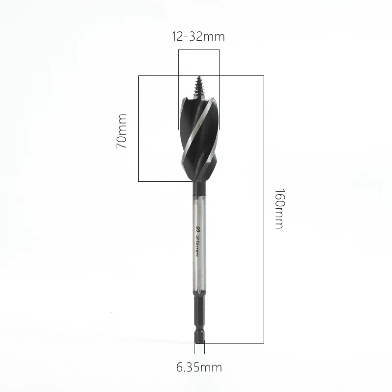 13mm Wood Woodworking Tools Drill Bit Drill Square Hole in Wood