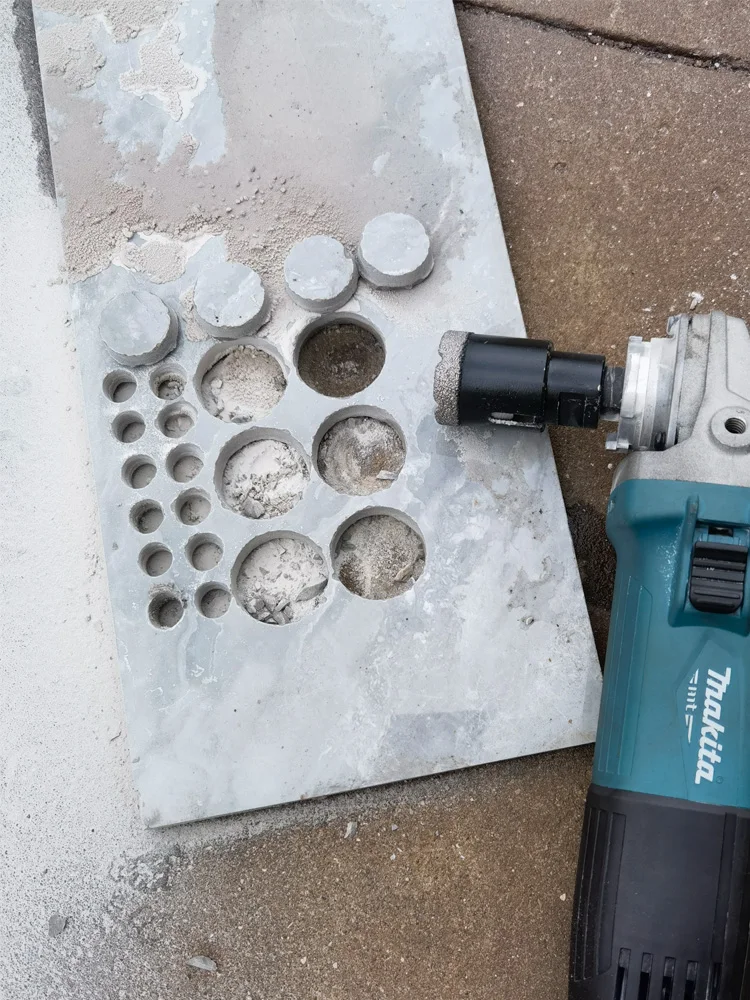 105/ 110/115/120mm Vacuum Brazed Diamond Core Bit Porcelain Tile Hole Saw Marble Drill Hole Cutter