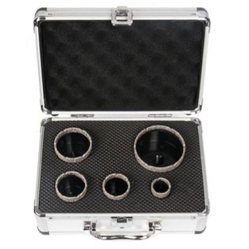 5pcs M14 Dry Vacuum Brazed Diamond Hole Saw