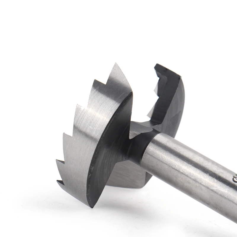 16PCS High Carbon Steel Forstner Tips Wood Working Tools Hole Saw Cutter Hinge Boring Drill Bits Round Shank