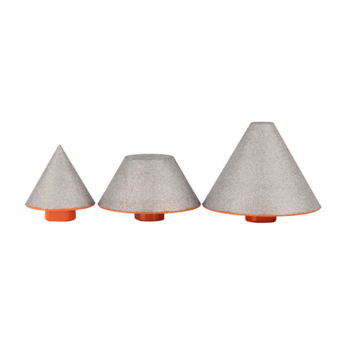 M14 Thread Vacuum Brazed Diamond Dry Finger Chamfer Bit 