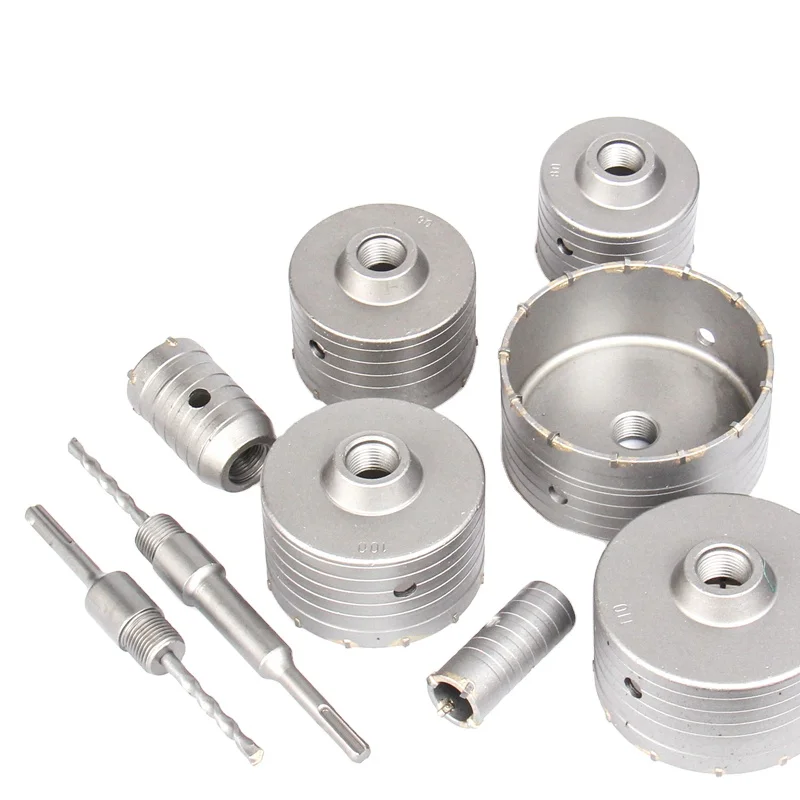 SDS PLUS 30-160mm Concrete Hole Saw Hollow Core Drill Bit