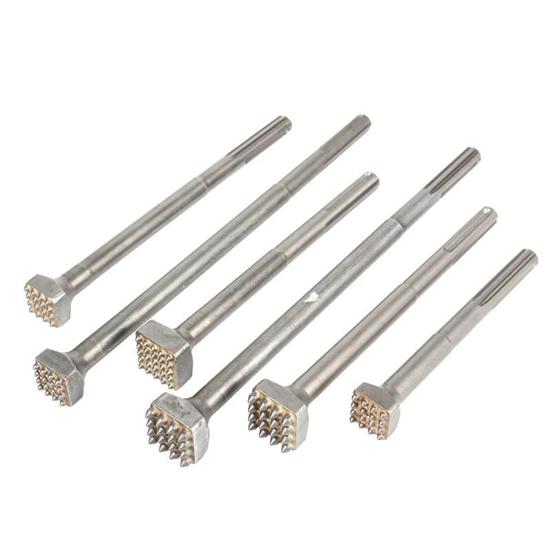 SDS MAX Shank Alloy Point Groove Gouge Flat Chisel Hammer Drill Bits