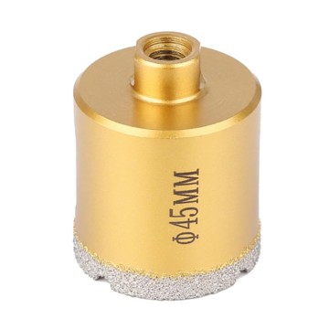 M10 Thread Vacuum Brazed Dry Diamond Drilling Core Bits