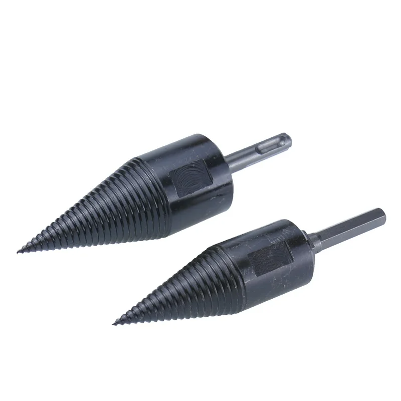 Drill Bit Chop Wood Splitting Tool Splitting Cone Log Splitters Wood Breaking Machine Breaker Firewood Chopper